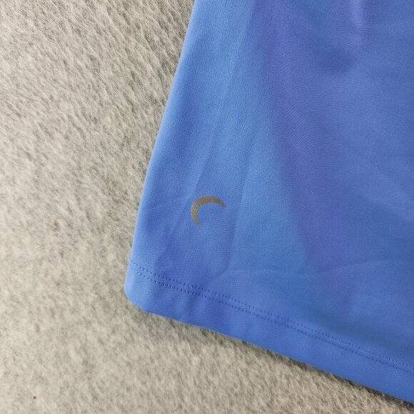 ZYIA Active Shorts Womens XXL Sky Blue Club Matte Softshell High Waisted - Picture 5 of 12